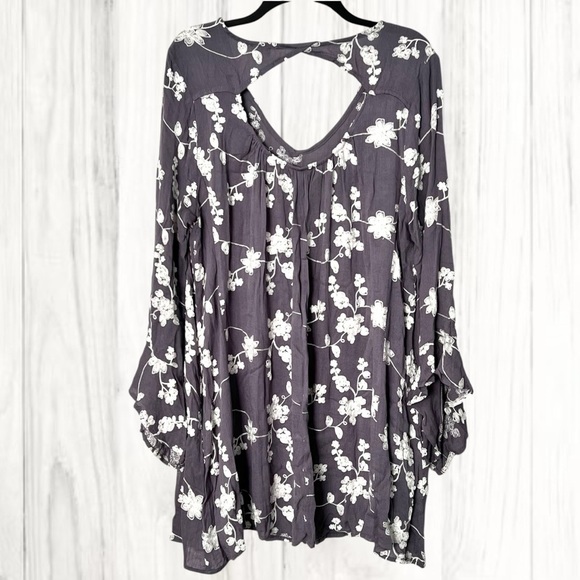 Floral Print Women's Dress - Picture 2 of 9